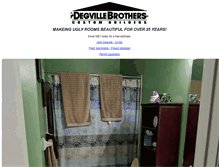 Tablet Screenshot of degvillebrothers.com